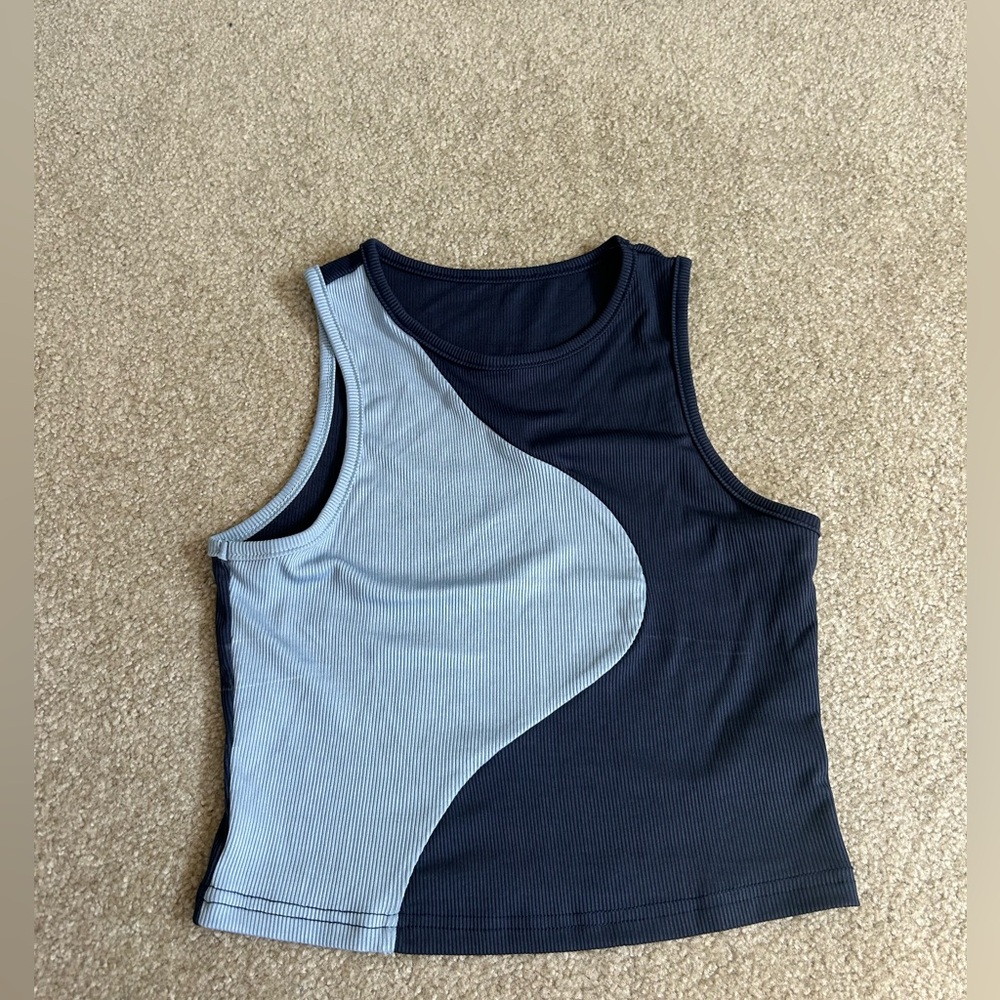 Shein Color block Tank top